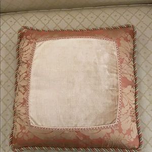 Pair of Beautiful silk decorative pillows.